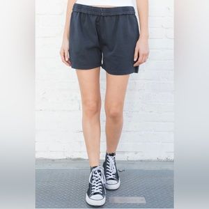 Brandy Melville dark blue shorts (“Rosa Sweatshorts”) one size fits all